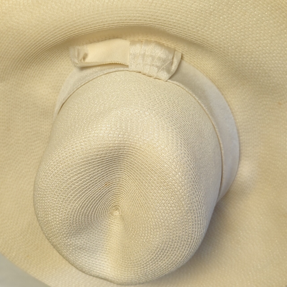 Vintage Ladies Hat, Ladies Sun Hat, Vintage Millenery Ladies Hat - Picture 2 of 8